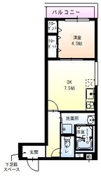 フジパレス摂津香露園の物件間取画像